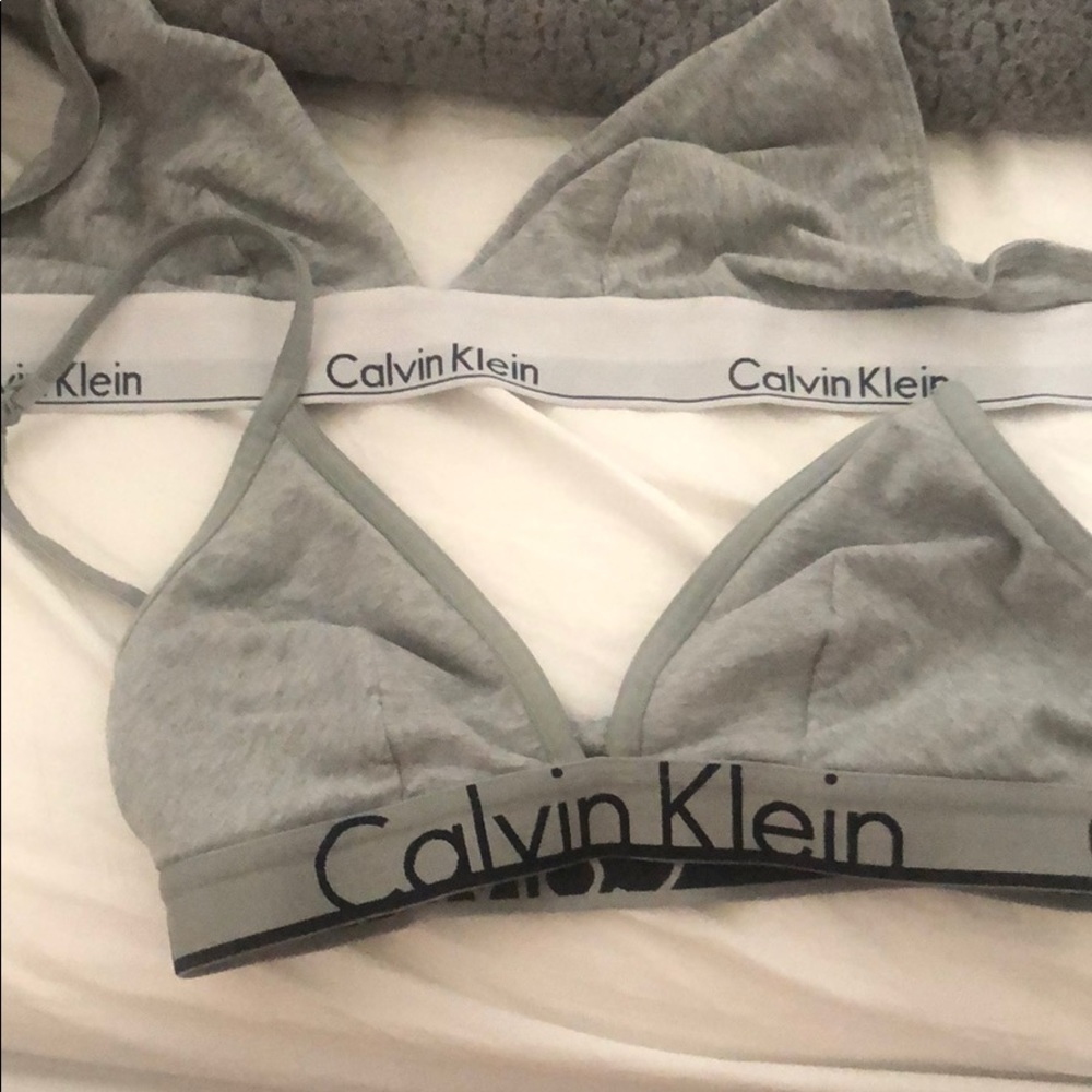 Calvin Klein bralettes 20 or best offer each